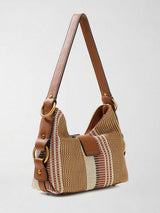 Borsa camden mini HWAB93 08720 COGNAC MULTI GUESS 