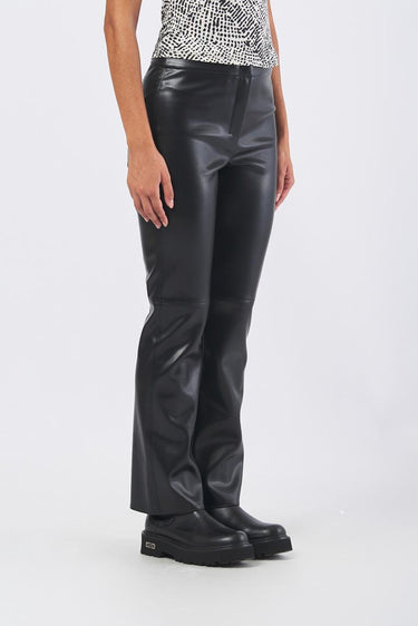 Pantalone SUBLIME 25297860136 ecopelle jersey SUBLIME 25297860136 004 NERO MAX MARA