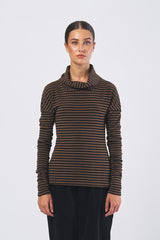 Maglia B14MS collo anello B14MS TABACCO NEIRAMI