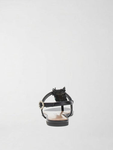 Sandalo Donna Elegante con Dettagli per l'Estate FLJTXX ELE03 BLACK GUESS 