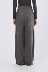 Pantalone ODILIA 252513610 flanella leggera misto lana ODILIA 252513610 007 NOCCIOLA EMME MARELLA 