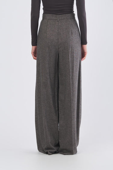 Pantalone ODILIA 252513610 flanella leggera misto lana ODILIA 252513610 007 NOCCIOLA EMME MARELLA 