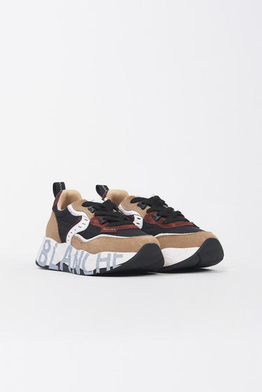 club105 2017475-22 4D30 LIGHT BROWN-BLACK VOILE BLANCHE