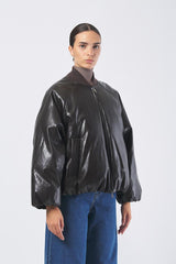 Imbottito POTENTE 25254860426  corto soft rind eff. invecchiato POTENTE 25254860426 001 CIOCCOLATO WEEKEND