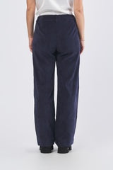 Pantalone DESTINO 252513605 velluto a coste stretch DESTINO 252513605 008 BLU EMME MARELLA 