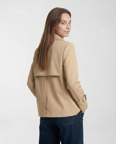 Trench Doppiopetto WKDBIGLIA 26150210516 003 BEIGE WEEKEND 