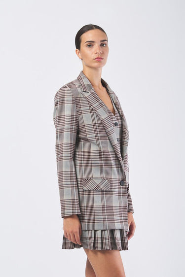 Giacca CFC0125475003 dritta CFC0125475003 B482 ROSSO BORDEAUX RINASCIMENTO