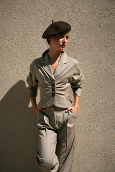 Giacca STASI 252304605 saglia melange bistretch STASI 252304605 001 ALLORO MELANGE MARELLA