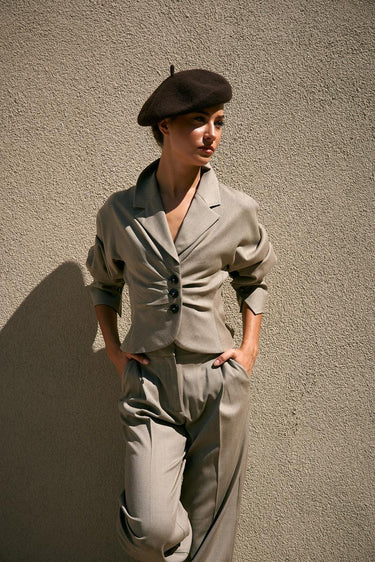 Giacca STASI 252304605 saglia melange bistretch STASI 252304605 001 ALLORO MELANGE MARELLA