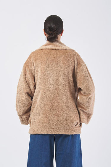 Giaccone EMILIA 252308609 spazzolino alpaca suri EMILIA 252308609 001 CAMMELLO MARELLA