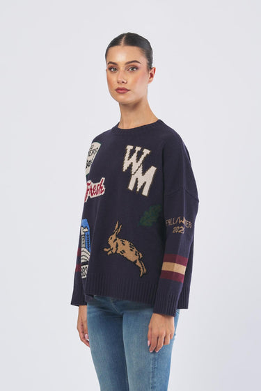 Maglia PAVIDI 25253662626 PAVIDI 25253662626 002 FARM SCURO WEEKEND 