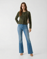 Jeans Sexy Flare Bootcut W6RA0L D6882 SUNFLOWER BLISS WASHED GUESS