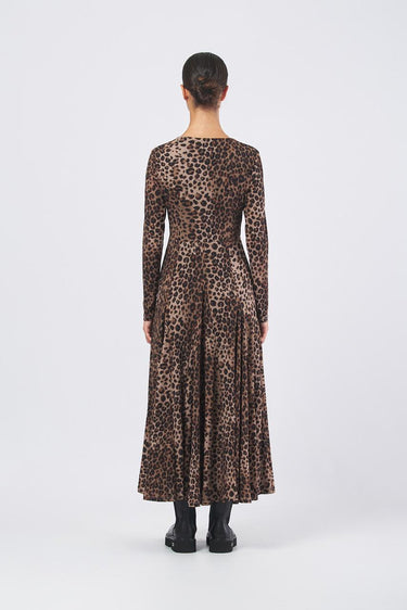 Abito jersey tulle unito e stampato MECENE 252362604 MECENE 252362604 008 NATURALE STAMPATO MARELLA