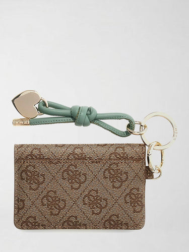 Portachiavi Donna Guess Marrone con Dettaglio Logo RW7544 P6101 LIGHT SAGE GUESS 