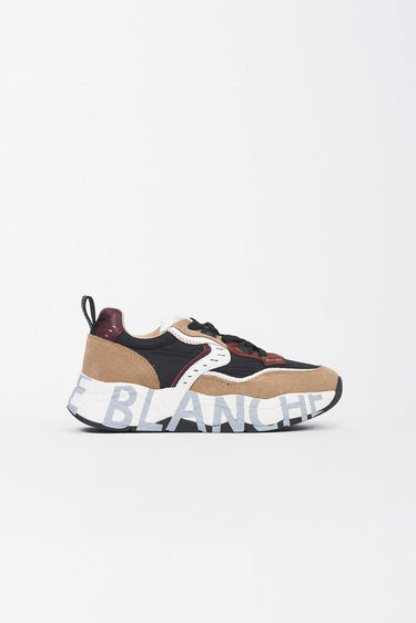 club105 2017475-22 4D30 LIGHT BROWN-BLACK VOILE BLANCHE