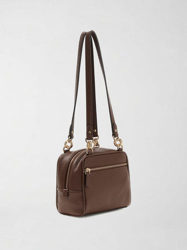 Borsa a tracolla Marsha Box in ecopelle Marrone HWBG95 01170 ESPRESSO GUESS 