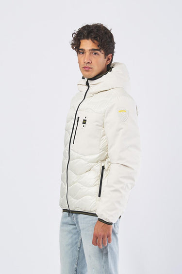 Giubbotto albert 25WBLUC08078-006355 129 WHITE BLAUER 