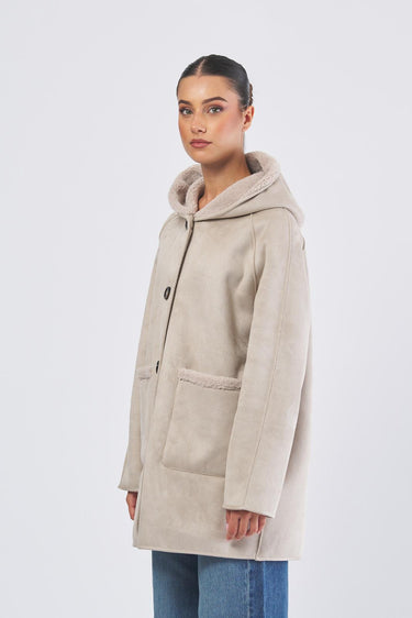 Capospalla GAVETTA 252545607 ecocamoscio accoppiato ecoricciolino GAVETTA 252545607 001 CACHA EMME MARELLA 