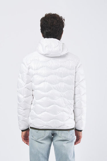 Giubbotto wave 25WBLUC03074-006355 100 BIANCO OTTICO BLAUER 