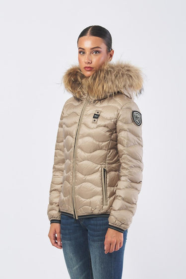 Giubbotto aldie 25WBLDC03096-006047 301LT BEIGE INT. LONTRA BLAUER