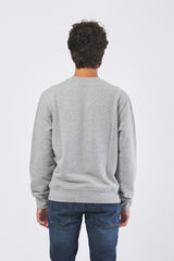Felpa G8088500065N-84K1 girocollo G8088500065N-84K1 013 GREY MELANGE TRUSSARDI 