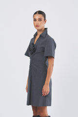 Abito CAPPA1 252322609 tela bistretch unito e disegnato CAPPA1 252322609 002 GRIGIO MELANGE MARELLA 