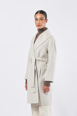 Cappotto MESSI 25290160616 doppio drap pura lana MESSI 25290160616 016 WINTER WHITE MAX MARA 