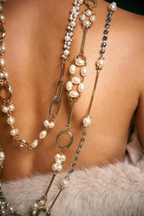 Collana JABOT 25257560656 multigiri perla JABOT 25257560656 001 BIANCO WEEKEND