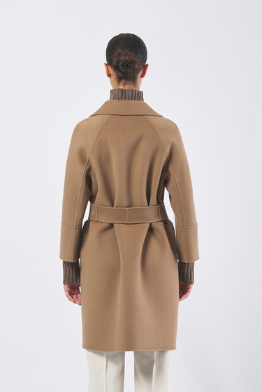 Cappotto ARONA 25290160716 doppio drap pura lana ARONA 25290160716 045 P. CAMEL MAX MARA