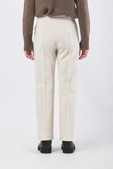 Pantalone ZAFFIRO 25291360716  cover co/pa bielastico ZAFFIRO 25291360716 052 IVORY MAX MARA
