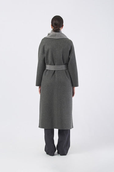 Cappotto CP0564150975 double bicolore CP0564150975 921 ARDESIA SEVENTY 
