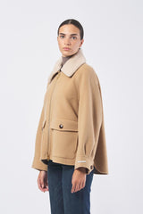 Giaccone GETTONE 252308601 double unito e fantasia GETTONE 252308601 001 CAMMELLO MARELLA