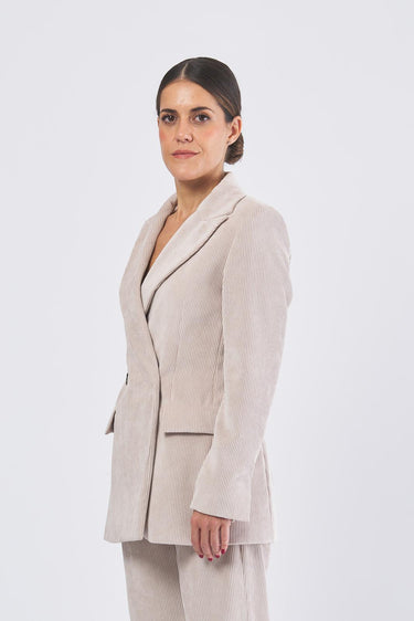 Blazer TOPAZIO 2525046102 velluto a coste stretch TOPAZIO 2525046102 002 CACHA EMME MARELLA 