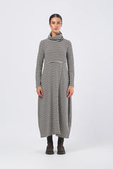 Abito lungo collo alto D008MS D008MS CIOTTOLO NEIRAMI