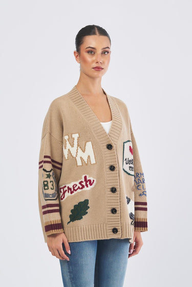 Cardigan BELGIO 25253460826 filato pura lana BELGIO 25253460826 004 FARM WEEKEND