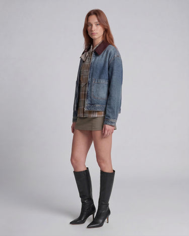 denim stretch trattato PBITARSIO 2611041017 001 COUNTRY INDIGO PENNY BLACK 