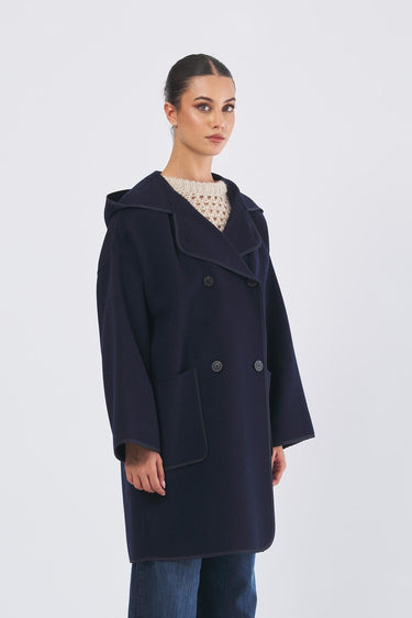 cappotto berger pura lana BERGER 25250160326 015 BLU WEEKEND 