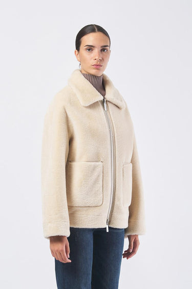 Capospalla FRESA 252345603 montone FRESA 252345603 001 PANNA MARELLA