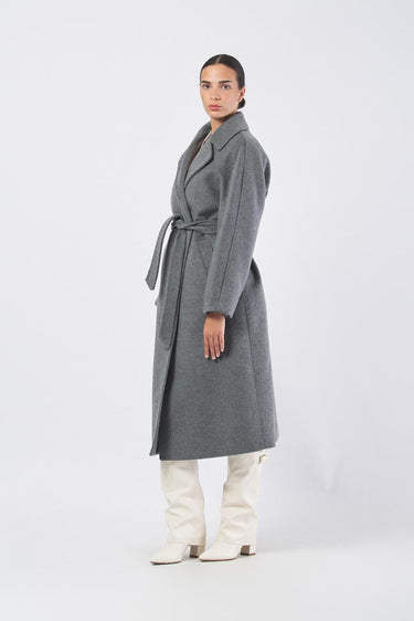 Cappotto TEMPERA 25250160826  orsetto lana/alpaca TEMPERA 25250160826 005 GRIGIO WEEKEND 