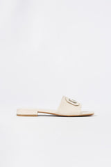Sandalo tarisha FLJTAR LEA19 FLJTAR LEA19 CREAM/GOLD GUESS 