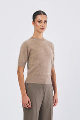 T-shirt MT3894900356 pelosetto in cashmere MT3894900356 055 FANGO SEVENTY