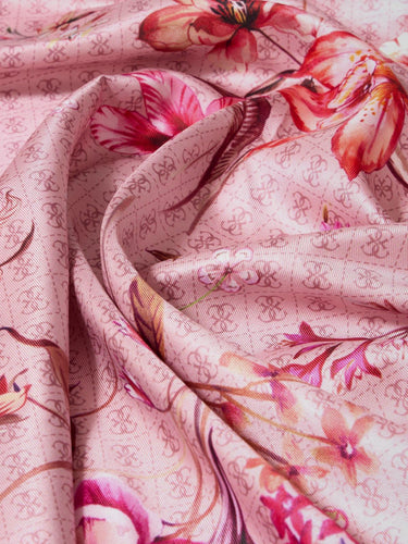 Foulard Kefiah Donna Rosa AW5479 SIL90 ROSE GUESS 