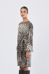 Abito DELFI 252522613 twill di viscosa stampato DELFI 252522613 001 CAMMELLO EMME MARELLA 