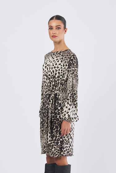 Abito DELFI 252522613 twill di viscosa stampato DELFI 252522613 001 CAMMELLO EMME MARELLA 