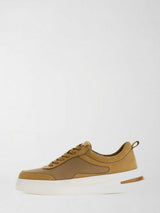 Sneakers Uomo in Similpelle e Tessuto Marrone FMJBNO ELE12 BROWN GUESS 