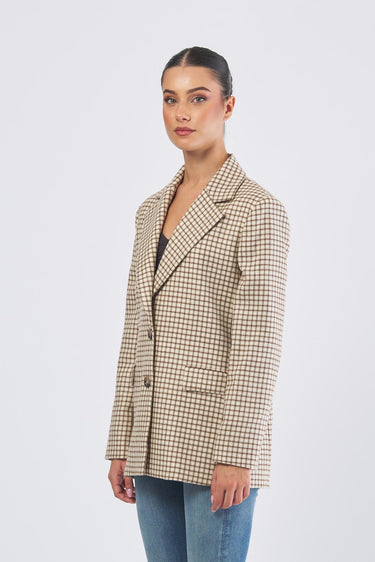 Blazer ANSON 2521046123 diagonale fantasia pura lana ANSON 2521046123 004 FANTASIA PENNY BLACK