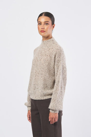 Maglia DELIA 25236633 fil. mohair alpaca bottonato DELIA 25236633 001 AVORIO MARELLA 