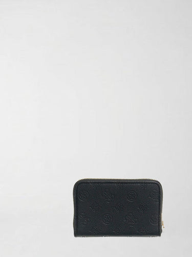 Portafoglio con Zip Donna Anise SWPD99 16140 BLACK LOGO GUESS 