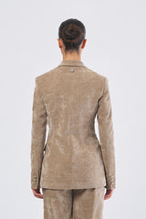 Blazer EC31112U532 doppiopetto EC31112U532 ALMOND ECO