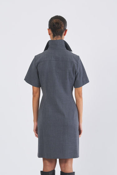 Abito CAPPA1 252322609 tela bistretch unito e disegnato CAPPA1 252322609 002 GRIGIO MELANGE MARELLA